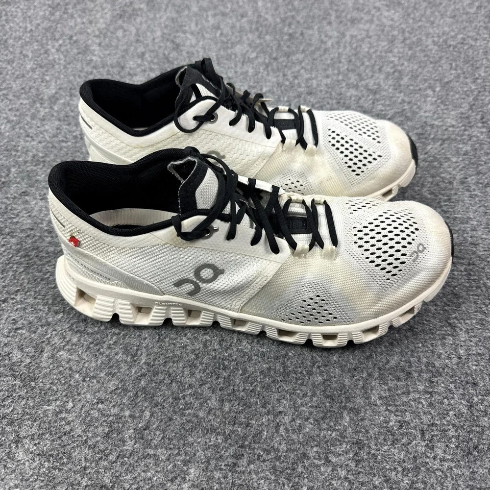 On Running Shoes Womens Size 8.5 White CloudTec Running Sneakers Athletic Mesh